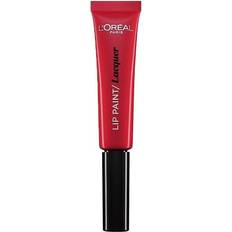 Loreal red L'Oréal Paris Lip Paint Lacquer Red Fiction