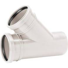 Uponor Grenrør Decibel 110-110mm-45gr m/2mf