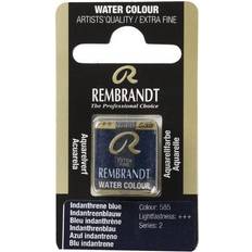 Half pan Rembrandt akvarelfarve half pan – Indianthrene Blue 585