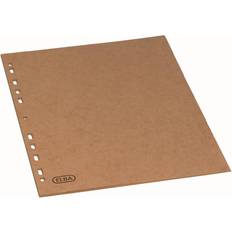 faneblade A4 naturkarton 280g 6-delt