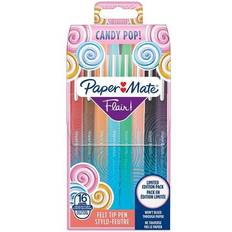 Paper Mate Papermate Flair, Mellem, 16 farver, Flerfarvet, Projektilspids, 1 mm, Flerfarvet