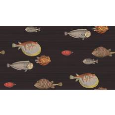 Wallpapers Cole & Son Acquario Charcoal
