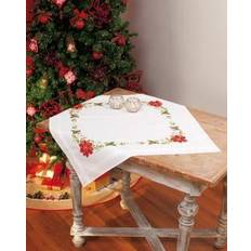 Stickpackung Mitteldecke Weihnachtssterne