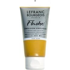 Lefranc & Bourgeois "FLASHE ACRYLIC 80ML TUBE YELLOW OCHRE"