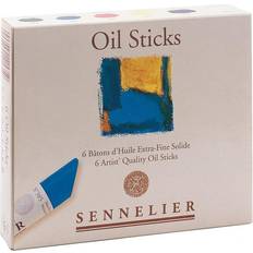 Sennelier Hobbyartikler Sennelier Sennelier Oil Stick Start Set 6-pack