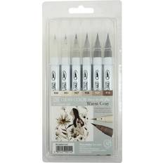 Zig Kuretake Clean Color Real Brush 6-pack