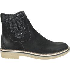 Suede Chelsea Boots Comfortiva Rawnie - Black