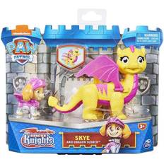 Paw Patrol Figurer Spin Master Rescue Knights Skye & Dragon Scorch