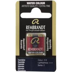 Rembrandt akvarelfarve half pan – Carmine 318