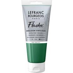 Lefranc & Bourgeois "FLASHE ACRYLIC 80ML TUBE CHROME GREEN"