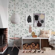 Sandberg Wallpaper Green Wallpapers Sandberg Wallpaper Belle Jade