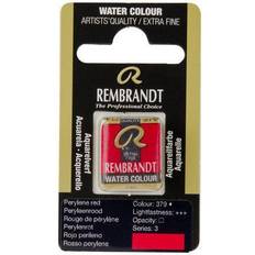 Rembrandt akvarelfarve half pan – Perylene Red 379