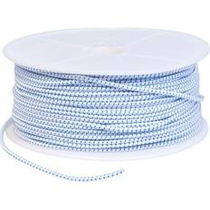 Elastiksnor 5mm Seatec Elastiksnor Hvid/Blå Elastiksnor hvid/blå 5mm 100m