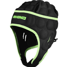 Protecciones de Rugby Rhino Senator Jr - Black/Fluo Green