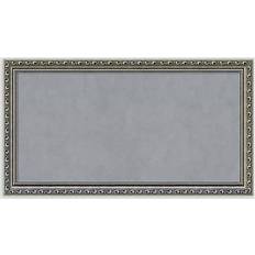 Silver Notice Boards Amanti Art Medium Framed Magnetic Notice Board 68.6x38.1cm