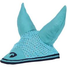 Hy Equestrian Belton Fly Veil - Teal/Navy