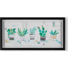 House Plant Haven Framed Art 61x30.5cm