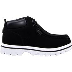 Schnürung - Weiß Chukka Boots Lugz Fringe - Black/White