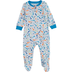 Nike Bambino Abbigliamento per bambini Nike Boy's Swooshfetti Footed Coveralls - White (56I192-001)