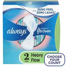 Menstrual Pads Always Infinity Size 2 Super Pads with Wings 32-pack 32-pack