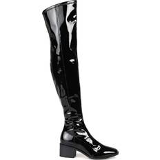 Wide Fit High Boots Journee Collection Mariana Extra Wide Calf - Black