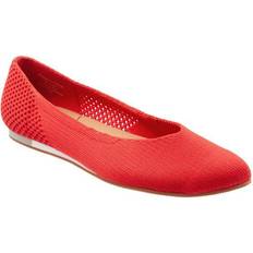 EVA Ballerinas Sava Lea Knit - Cherry Red