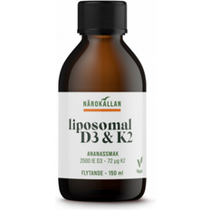 Liposomal d3 +k2 Närokällan Liposomal D3 & K2 150ml