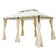 OutSunny Padiglioni OutSunny Gazebo with Curtains Outdoor