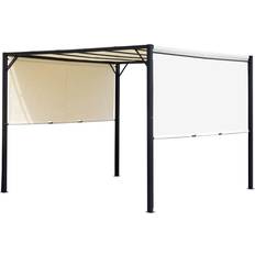 Pergola 3x3 OutSunny Retractable Pergola Canopy 3x3 m