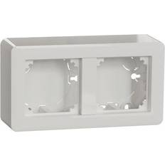 IP20 Dosor Schneider Electric Dosa Exx utv hög 2-fack Vit