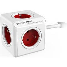 allocacoc PowerCube Extension Cable Extended 3m red (2304/FREXPC)