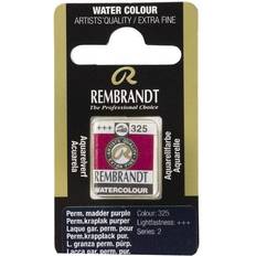 Rembrandt akvarelfarve half pan – Permanent Madder Purple 325