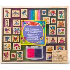 Melissa & Doug and Fairy Tale Deluxe Wooden Stamp Set