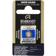 Rembrandt akvarelfarve half pan – Cobalt Blue Ultramarine 512