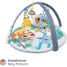 Babygym med piano Scandinavian Baby Products Aktivitetsmatta med kick and play-funktion