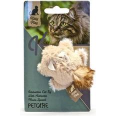 Kitty play squeaking squirrel