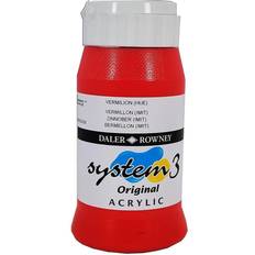 Akrylfärg system 3 ABA Skol Akrylfärg System 3 vermillion 500 ml