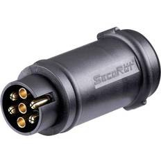 Anhænger adapter SecoRüt SecoRüt 50151 Anhænger adapter [7-polet stikdåse 13-polet stik] ABS-plast