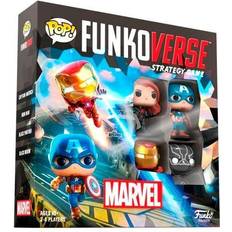 Funkoverse Funko Spanish POP Funkoverse Brädspel Marvel 4pcs