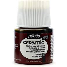 Arti e Mestieri Pebeo Ceramic Air Dry China Paint garnet red 45 ml