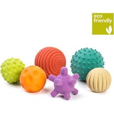 Miniland Babyleksaker Miniland Ball Set 7 Cm Rubber 6 Delar