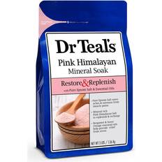 Calming Bath Salts Dr Teal's Restore & Replenish Pink Himalayan Mineral Soak 3lbs 48oz