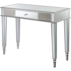 Glass - Silver Writing Desks Convenience Concepts French Country Writing Desk 40x101cm