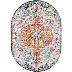 Oval Carpets Surya Hap-1000 Multicolour, Blue, Orange 200.66x274.32cm