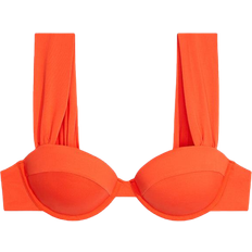 WeWoreWhat Claudia Bikini Top - Spicy Orange