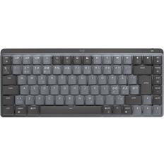 Trådlöst tangentbord mac Logitech MX Mechanical Mini For Mac Black (Nordic)