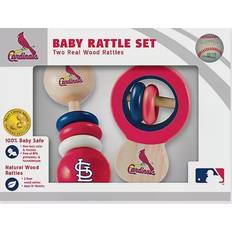 Wooden Toys Rattles MLB St. Louis Cardinals Rattles Set of 2