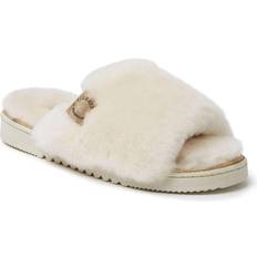 Sheepskin Slides Dearfoams Cairns - Natural