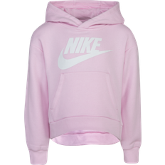 NIKE Little Kid's Sportswear Club Fleece Pullover Hoodie - Pink Foam