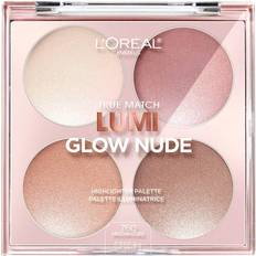 Highlighters L'Oréal Paris True Match Lumi Glow Nude Highlighter Palette Moonkissed